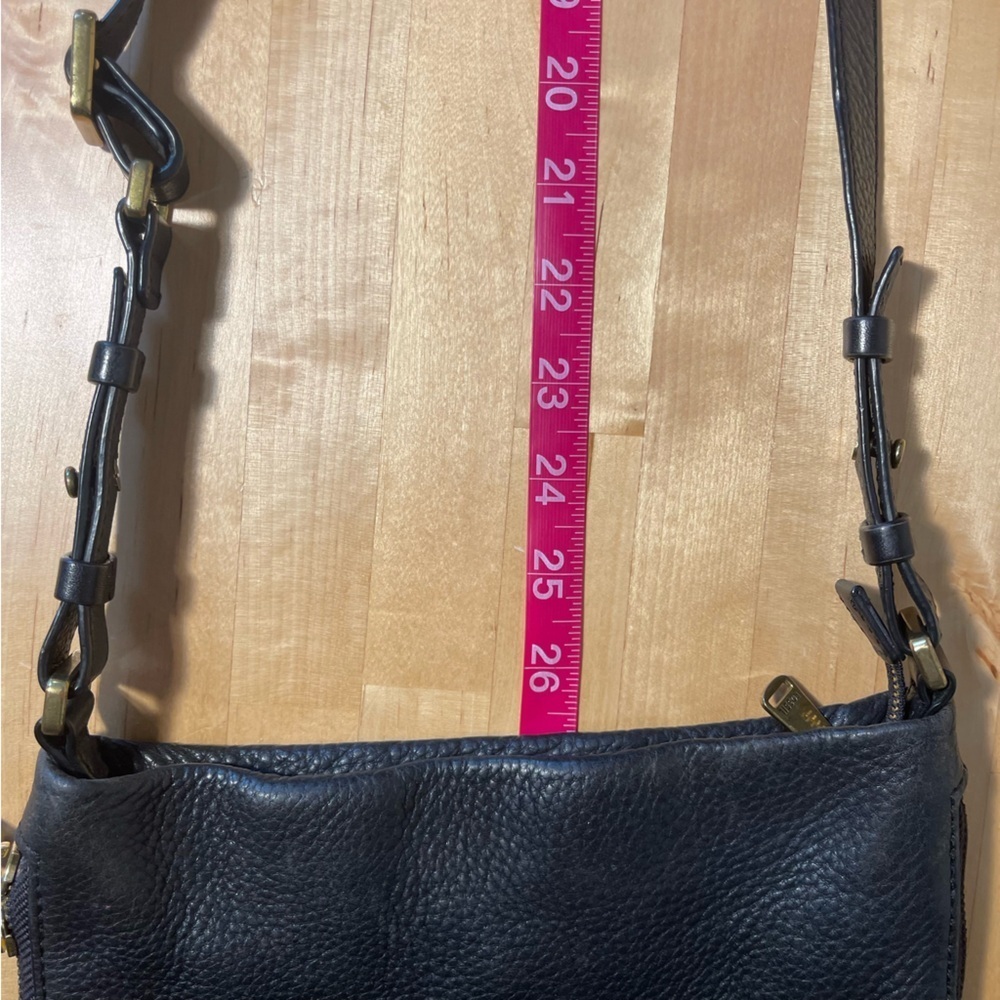 Fossil Crossbody Black Leather Bag - Picture 14 of 14